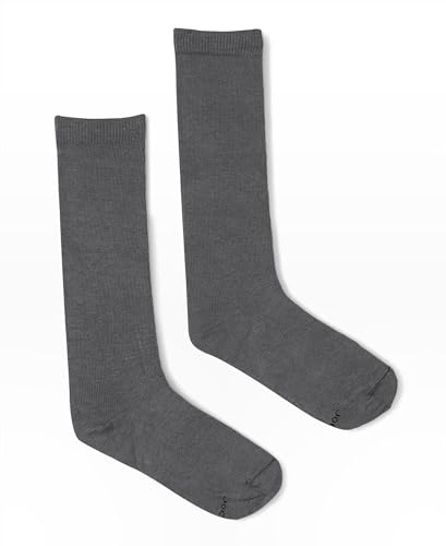 Image of Jockey 7902 Unisex Kid's Compact Cotton Stretch Solid Knee Length Socks with Stay Fresh Treatment