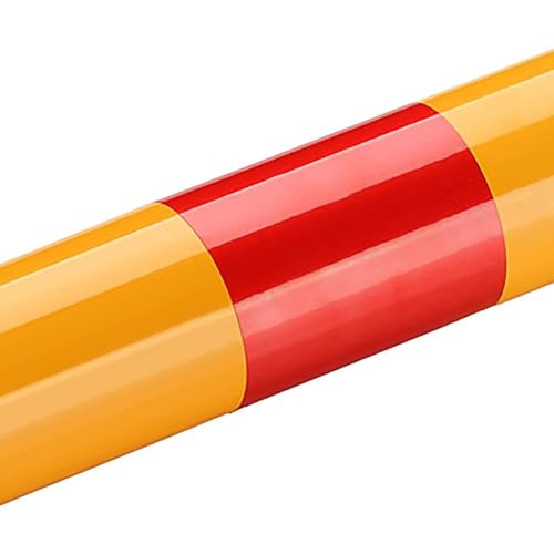 Poteaux de stationnement pliants et verrouillables en acier de sécurité pour allées