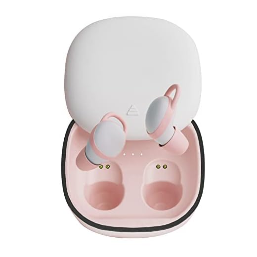 Invisible Sleep Earbuds Smallest Lightest Tiny Noise Cancelling Ear buds for Sleeping Quiet-Comfort Mini Sleepbuds Wireless Bluetooth 5.2 Hidden Headphones for Side Sleepers/Work Small Earplugs-Pink