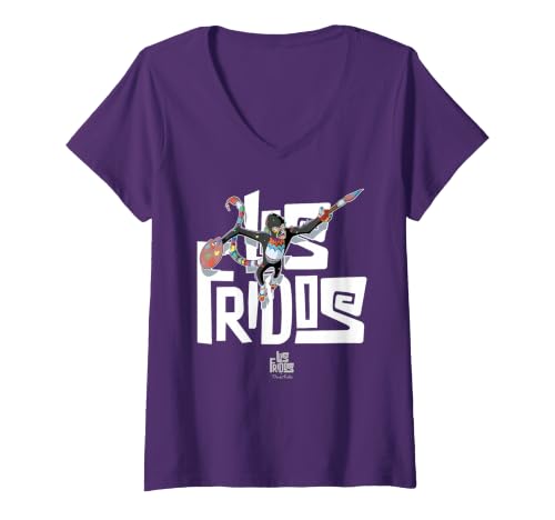 Mujer Los Fridos x FridaTM - Mono Fulang Camiseta Cuello V
