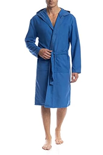 o-day Albornoz de microfibra para hombre y mujer, ahorra espacio, unisex, para adultos, con capucha, bolsillos y cinturón, ideal para viajes, piscina, gimnasio, ligero, suave | Ya disponible en tu tienda friki favorita! En mundofriki.es!