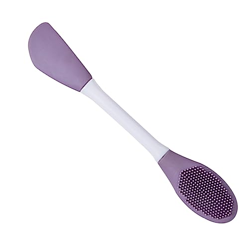 VICASKY Facial Mask Tool Silicone Mask Applicator Double-Head Brush Facial Scrubber Skincare Brush