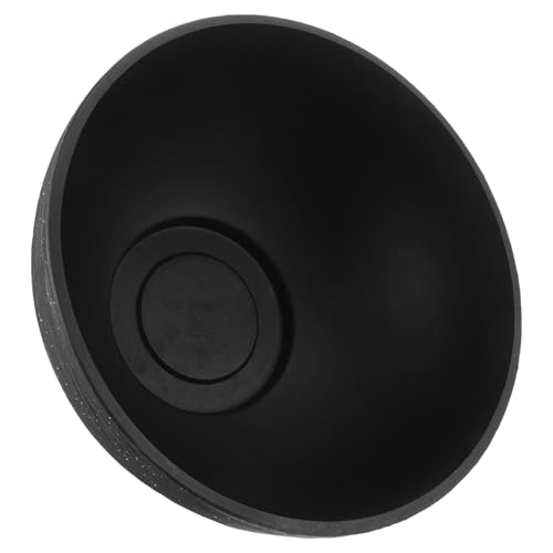 Pot de fleurs en plastique noir avec stockage d'eau autonome et structure rigide - 2