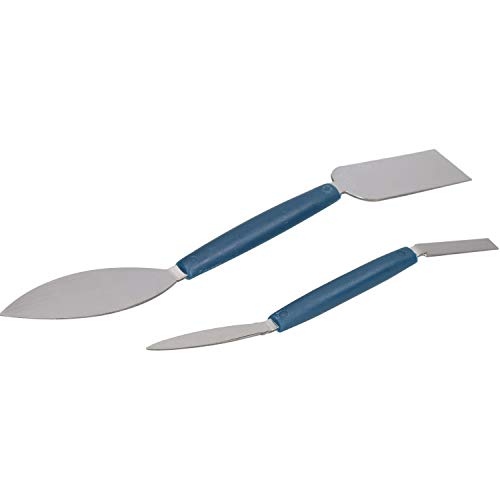 Lot de 2 outils de profilage triangulaires pour plâtrier et plâtre