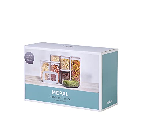 Mepal - Modula Store Box Set - 7 Pcs - White (234003) - Image 3