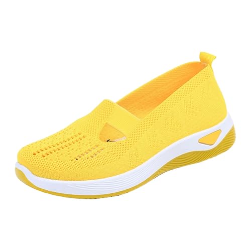 Zapatos casuales para mujer con malla de verano ligeros, zapatos deportivos transpirables, zapatillas de deporte ligeras, zapatillas de malla calados, diseño calado, zapatos descalzos al aire libre