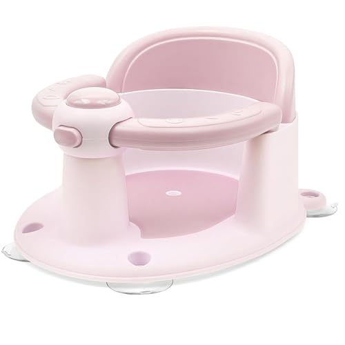 Baby Badesitz für Babys ab 6 Monaten, Rutschfester Baby Badewannensessel,...