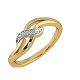 certificado diamante hrd Hermoso anillo de diamante certificado de alta calidad en oro fino de 18 quilates con sello de BIS.