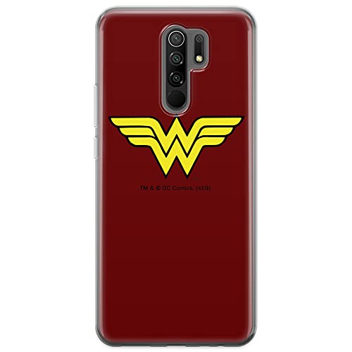 ERT GROUP mobile phone case for Xiaomi REDMI 9 original and officially Licensed DC pattern Wonder Woman 005 optimally adapted to the shape of the mobile phone