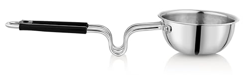 Image of Vinod - Claro Heavy Gauge Stainless Steel Hammered Tadka Pan, 1.5 mm