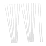 LEDMOMO 100個厚紙製 糖果棒 食品グレードのロリポップスティック 様々なキ