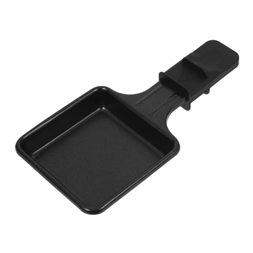 Alipis Mini Padella Quadrata Antiaderente per Fondere Formaggio Utensile da Cucina per Grill Cottura e BBQ Riscaldamento Efficiente e Sicuro Accessorio Essenziale per Raclette e Cucina