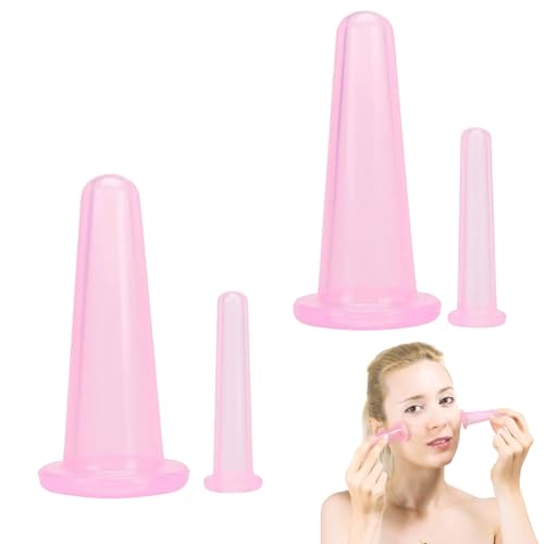 4 Stück Saugnäpfe für Gesicht, Anti-Falten – Lift Cup, Cupping Saugnapf, Massage-Saugnäpfe, Silikon, Massage Cups Anti-Cellulite, für die Massage mit Saugnäpfen für Gesicht und Augen, 4 Stück 4 Stück Saugnäpfe für Gesicht, Anti-Falten – Lift Cup, Cupping Saugnapf, Massage-Saugnäpfe, Silikon, Massage Cups Anti-Cellulite, für die Massage mit Saugnäpfen für Gesicht und Augen, 4 Stück