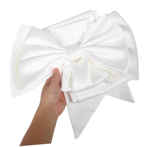 Satin Detachable Bow for Dress Elegant Bridal Waist Belt Removable Big Bow Sash for Wedding Performance Attire Stylish Accessory for Ceremonial Events3