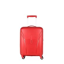American Tourister Ivy Polypropylene 55 cms Red Hardsided Check-in Luggage (FO1 (0) 00 401) with TSA Lock