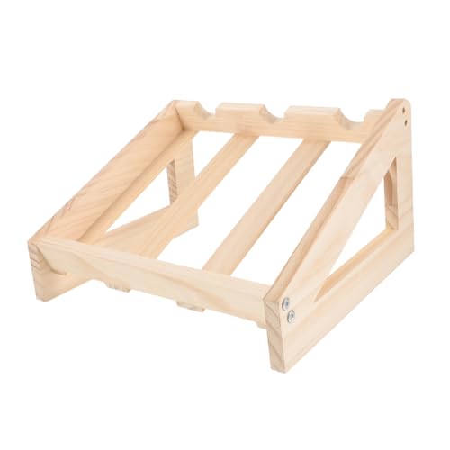 Soporte de botellas de vino de madera para encimera miniatura 1