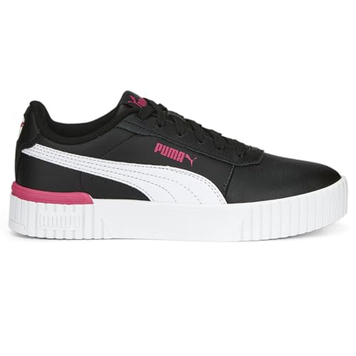 PUMA Kids Girls Carina 2.0 Lace Up Sneakers Shoes Casual - Black