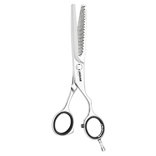 Jaguar Shears Gold Line Diamond CC39 5.5 Inch, 1oz Professional Hair Thinner - Ergonomic Stainless-Steel Hair Cutting, Trimming, & Texturizing Sissors for Salon Stylists, Beauticians, and Barbers