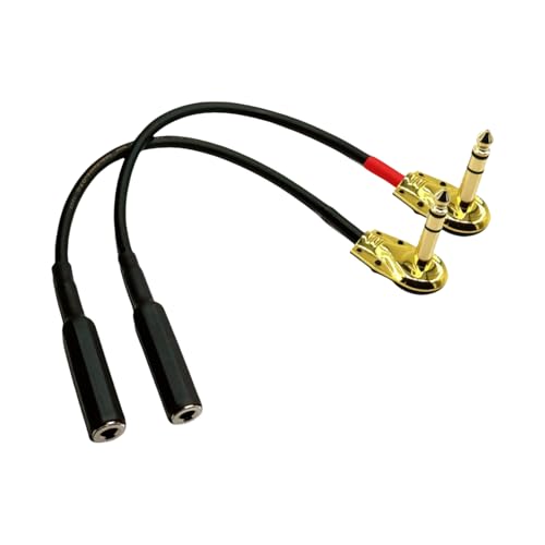 Cable de audio Sam&Johnny 1/4 TRS ángulo 2 unidades miniatura 1