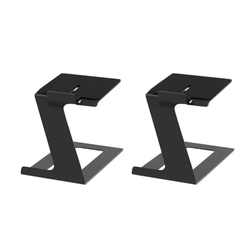 Soportes para altavoces de escritorio con almohadillas absorción vibraciones