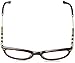 Burberry BE 2255Q 3657 Havana Bordeaux Plastic Square Eyeglasses, 51-18-140
