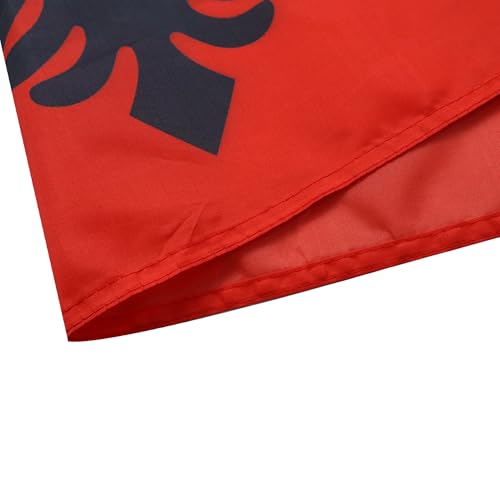 Albanien Flagge AZ FLAG – Flagge der Sozialistischen Volksrepublik