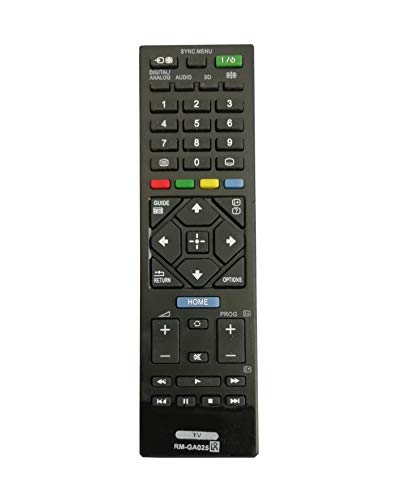 Image of LipiWorld RM-GA025 LCD Led Tv Remote Control with 3D Function (Suitable - Sony Bravia Led Old Exactly Same Will Only Work) Compatible for Sony Bravia Tv Remote