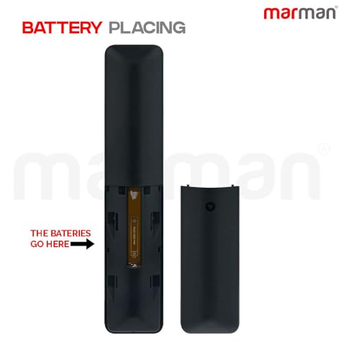 Image of marman Compatible with Impex Smart Tv Remote Control Suitable for evoQ Series 4k Ultra HD LED 32 43 50 55 65 75 Inch TV Non Voice Command with Hotkeys - Match Remote Key by Key with Existing Remote