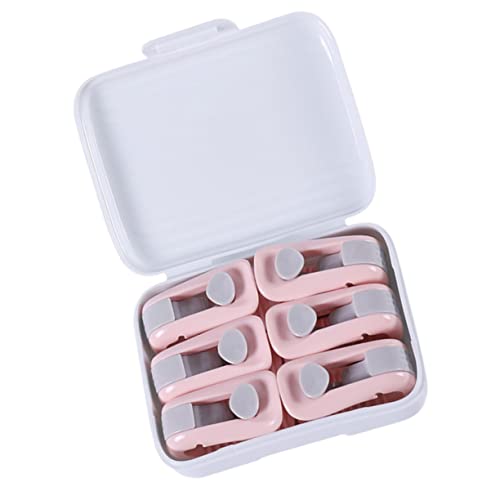 Happyyami 1set No Needle Quilt Fixing Clips Household Fasteners for Secure Quilt Stability to Prevent and Maintain Position 6pcs