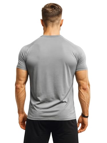 Image of 3Colours RGB Active Fit Men's Sports T-Shirt - Lightweight Quick Dry Polyester Gym & Running Wear-Shake