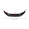 NINTE Rear Spoiler for 2021-2025 Hyundai Elantra Gloss Black ABS R Style Highkick Duckbill Trunk Spoiler Duckbill