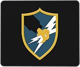 Gaming Mauspad Sicherheitsbehörde Der Us-Armee Stabilität Desk Mat Vernähte Kanten Mausunterlage Für Tastatur Computer Zuhause 25X30Cm
