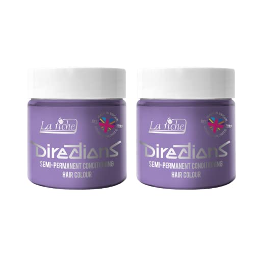 La Riche Directions Semipermanente Haarfarbe 100 ml Dose 2er-Pack (Lilac)