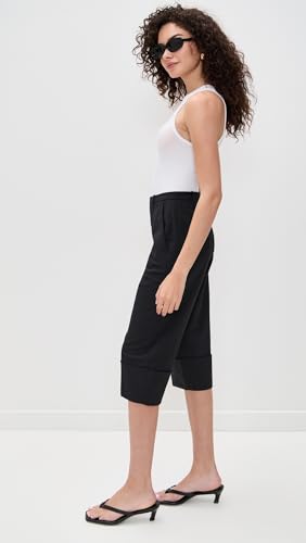 Vince Women's Mid Rise Cuffed Cropped Pant4