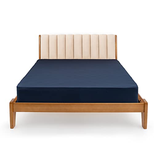 【Amazon.co.jp 限定】RECYCO ボックスシーツ 吸湿性&通気性 シワなし 天然レーヨン 柔らかでストレッチ性 厚さ38cmまで対応 耐久性 マットレスカバー ベッドシーツ 着脱簡単 丸洗いOK 大家族・ホテルにも最適 スモールシングル&シン