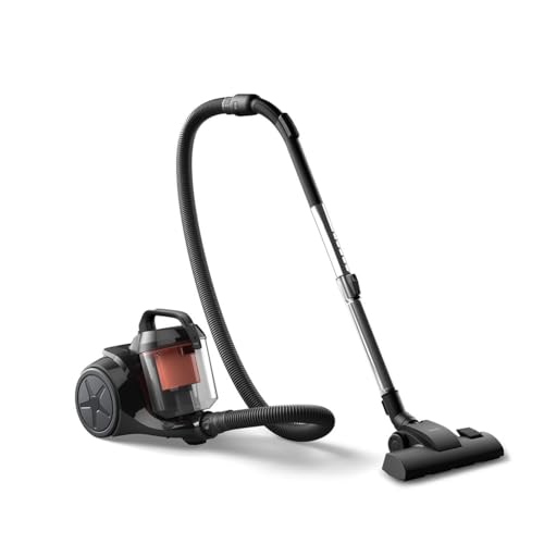 Philips 1000 Series XB1042/10 - Bagless Vacuum Cleaner 1200W PowerCyclone 3 1.3L Dustbin Capacity Black