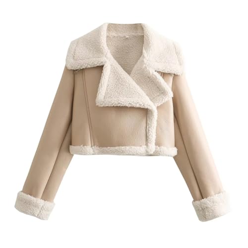 Genérico Abrigo Mujer Invierno Rebajas Plumifero Mujer Esqui Ropa Invierno Nieve Largo Chaqueta Elegante Jacket Elegante 2#Beige S