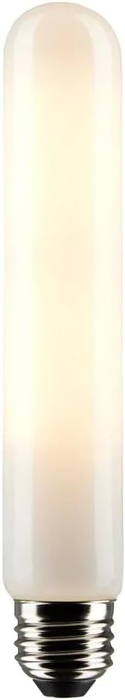 Satco 8-Watt LED E26 Light Bulbs, 3000K, 15000 Hour Rating, Dimmable, 6 Pack