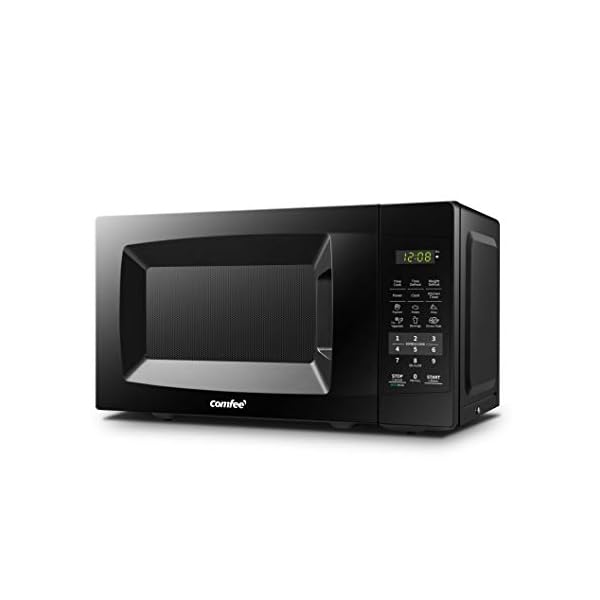 Comfee Em720cpl Pmb Countertop Microwave Oven With Sound Onoff Eco Mode And Easy One Touch Buttons 07cuft 700w Black