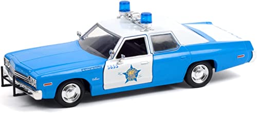 Modelo Dodge Monaco Policía Chicago 1:24 miniatura 1