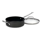 Cuisinart Chef's Classic™ Nonstick Hard Anodized 5.5 Quart Sauté Pan with Helper Handle & Cover, 633C-30H