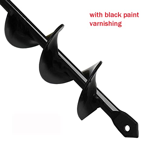 Extended Garden Auger Spiral Drill Bit 2”X30”, Spiral Hole Drill Planter， - No Need To Squat For Garden Planting Bulb & Bedding Plant Augers, Hole Digging Planting Tool For 3/8" Hex Drive Drill #TOP3