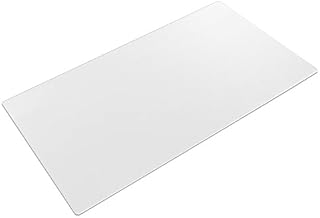 Desk Pad Clear, Fleeken Non-Slip PVC Soft Writing Mat - 34 x17 Inches