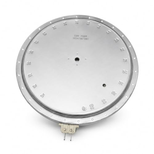 Image of HappyHomeLife 2000W Ceramic Infrared Heating Coil 230V | 20cm Heating Plate for Infrared Cooker, Glass Top Cooktop Element & Electric Stove Replacement Spare Part