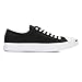 Converse Jack Purcell CP Canvas Low Top, Black/White, Men's 8, Women's 9.5 Medium