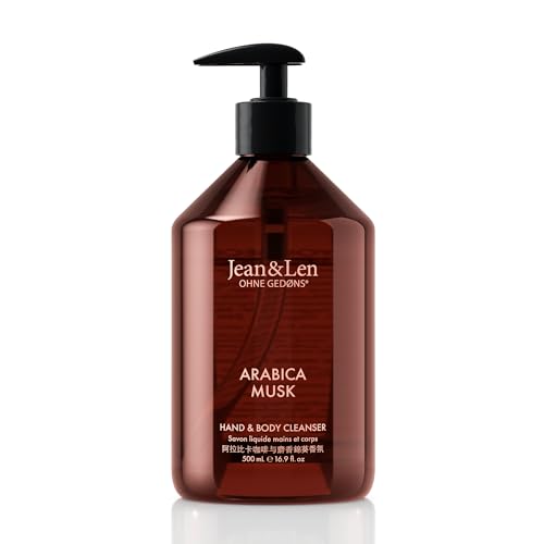 Jean & Len Hand & Body Cleanser Arabica & Musk, para una...