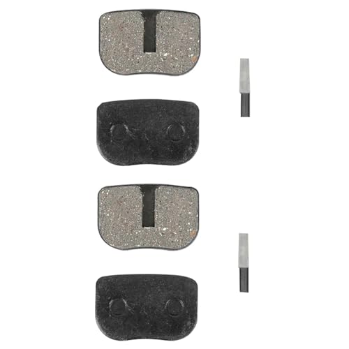 cyclingcolors Plaquette de Frein vélo Compatible avec CT007-R BRIGMTON DUALTRON JOYOR KAABO KUGOO OVEX SKATEFLASH TNE VSETT matière Organique résine freinage Confort Silence progressivité, 2 Paires