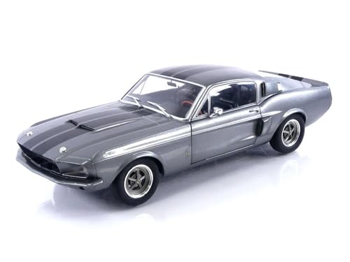 Solido - 1:18 1967 Shelby GT500 - Grey & Black Stripes miniatura 1