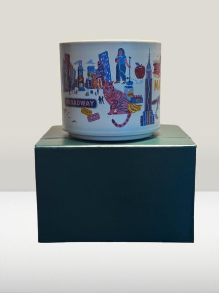 Starbucks taza Manhattan cerámica 14 oz microondas y lavavajillas miniatura 2