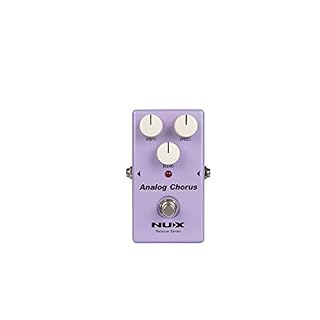 NUX Pédale de chorus analogique vintage - Les Beatles, Paul McCartney, John Lennon, RIngo Starr, George Harrison